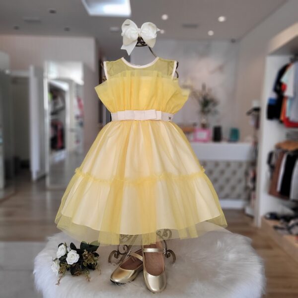 VESTIDO FESTA AMARELO - Image 2