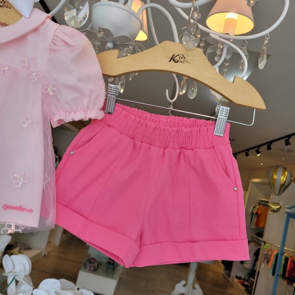 CONJUNTO BATA EM TULE BORDADO URSINHOS - Image 4