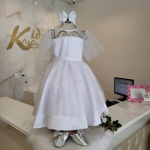 VESTIDO BRANCO LUXO