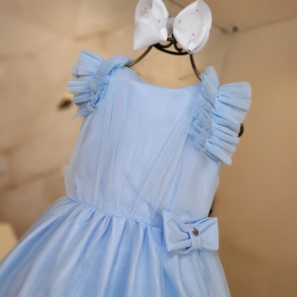 VESTIDO EM TULE AZUL - Image 2