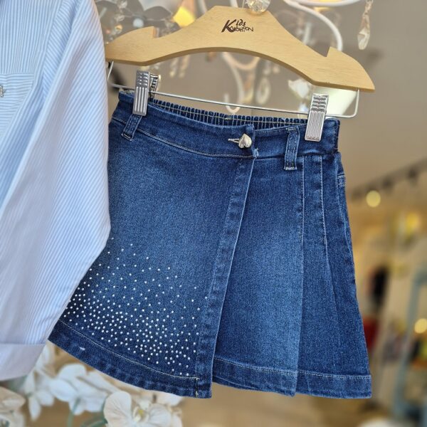 CONJUNTO SHORT JEANS - Imagem 4