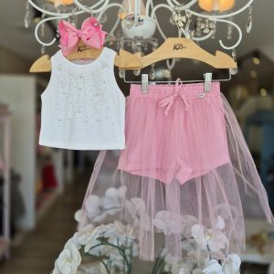 CONJUNTO PRINCESS SHORT SAIA TULE