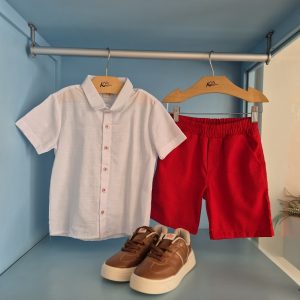 CONJUNTO MASCULINO EM LINHO