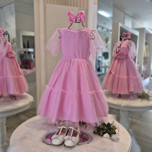 VESTIDO LUXO LAÇO NAS COSTAS