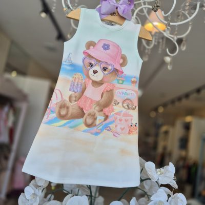 VESTIDO URSA NA PRAIA