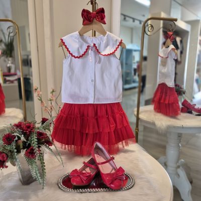 CONJUNTO LUXO VERMELHO