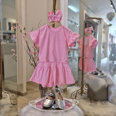 CONJUNTO ROSA CHICLETE