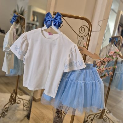 CONJUNTO LUXO SAIA EM TULE
